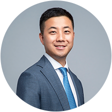 A portrait of Jason Cao, President of the Global Financial Services Business Unit for Huawei Enterprise