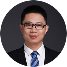 A portrait of Alan Hou, responsible for data communication products and marketing execution for Huawei