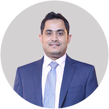 A head shot of Muhammad Atif Jamil, Huawei's Solutions Director for Smart City, 5G, and Data Analytics in the Middle East.