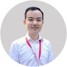 A head shot of Wang Bo, a Market Director working for Huawei's Network Energy Products Line