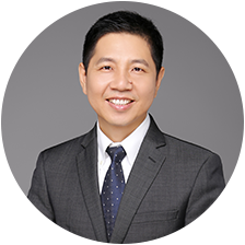 A head shot of Leon Wang, President of Huawei's Data Center Network Domain