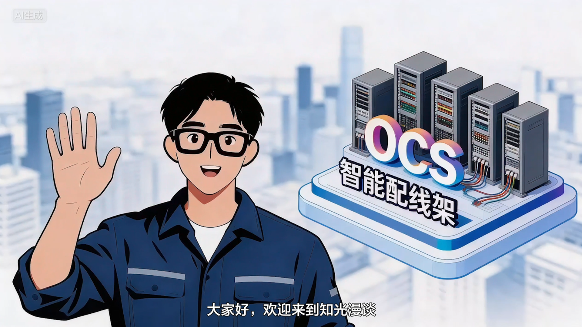 【知光漫谈】OCS技术应用之智能配线场景