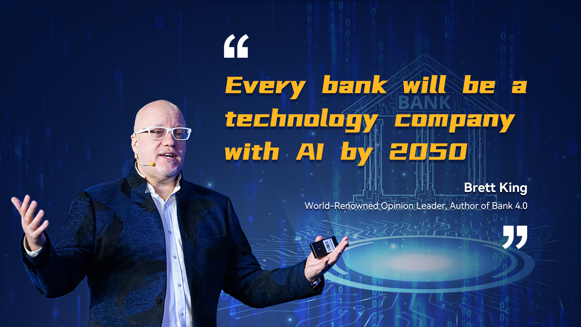 Brett King: Every bank will be a technology company with AI by 2050