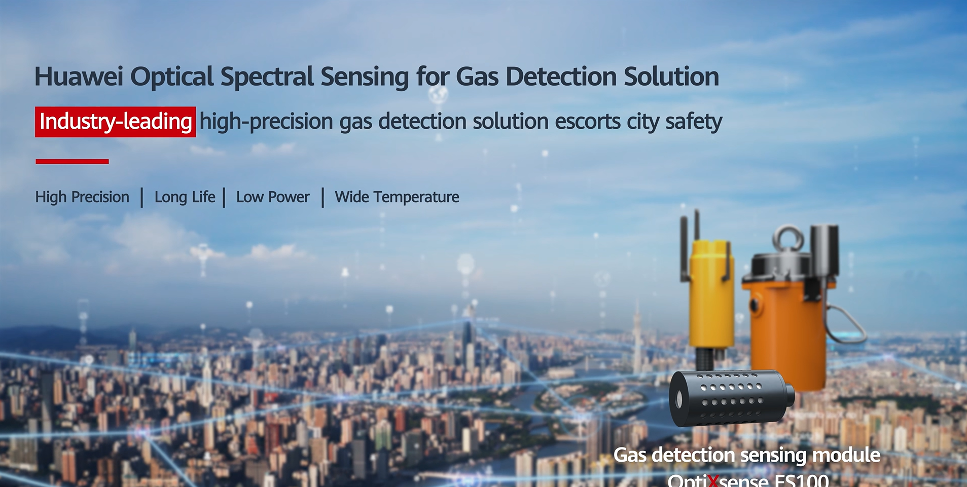 Optical Spectral Sensing for Gas Detection Solution