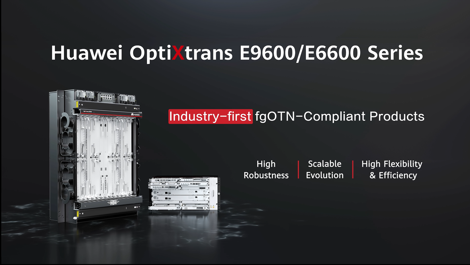 Launch Video-fgOTN product portfolio