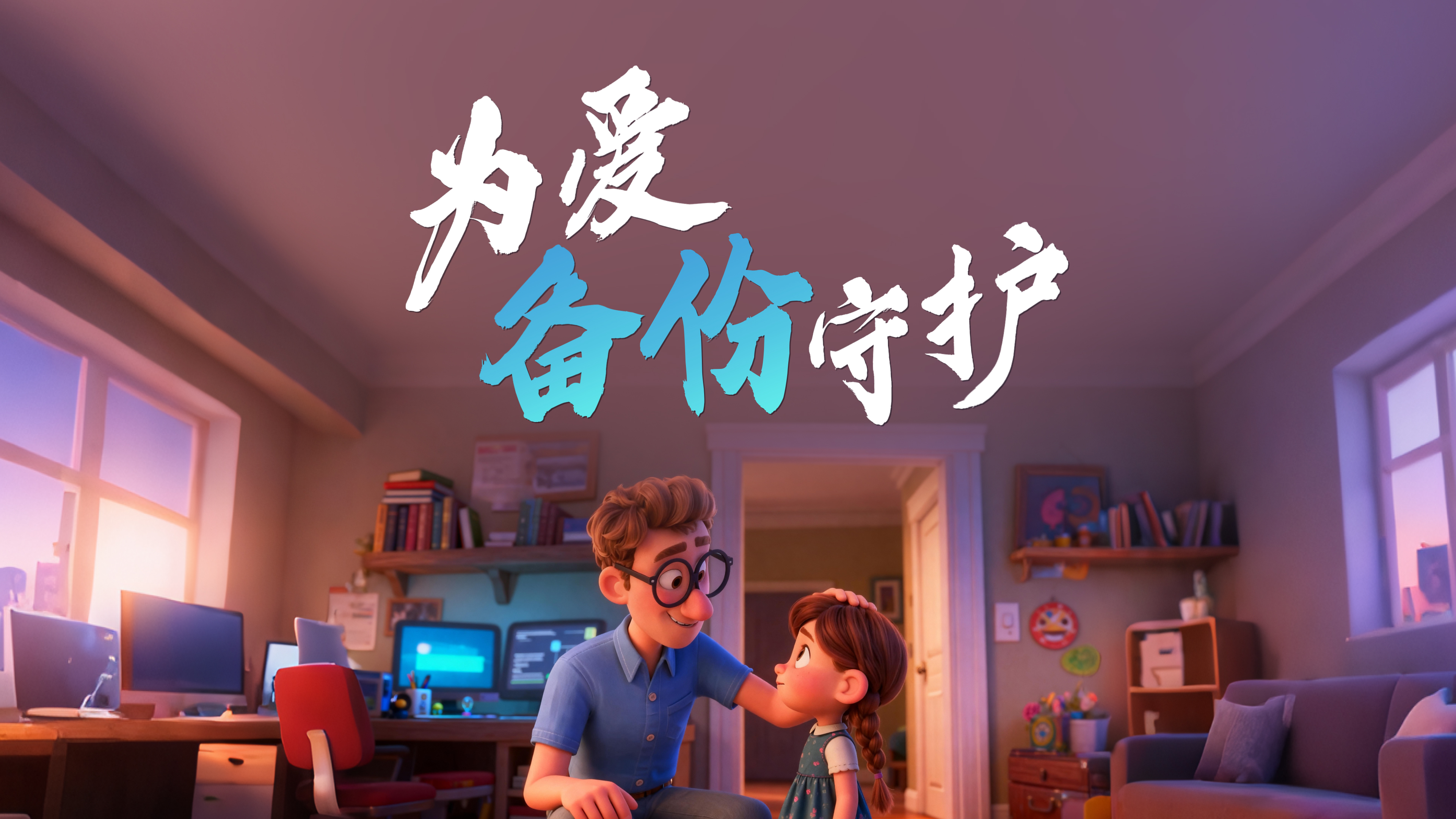为爱备份守护