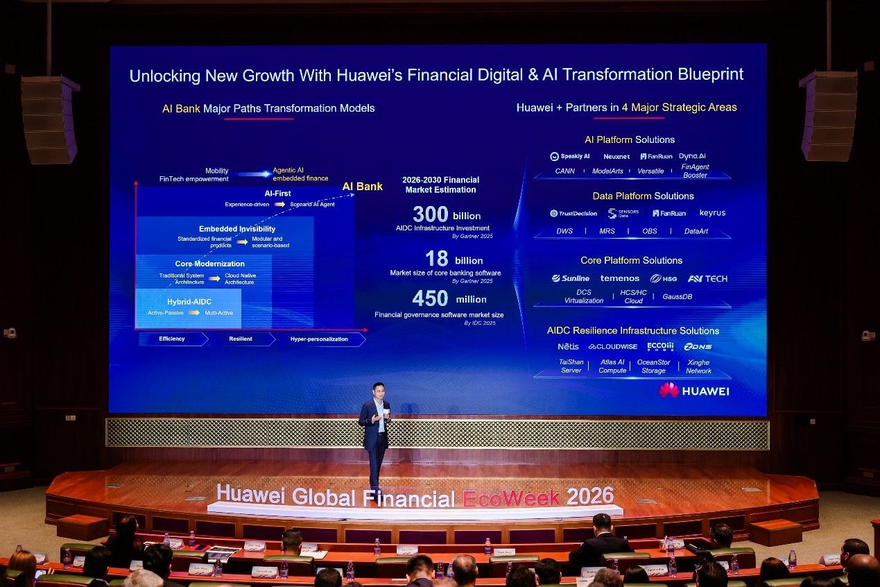 Alvin Feng, President of Huawei Digital Finance International
