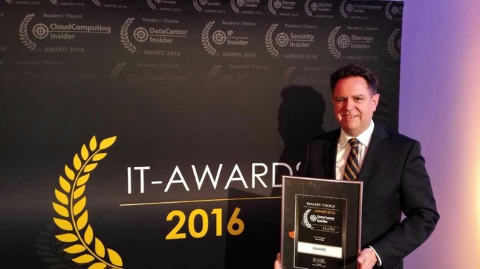 Huawei UPS Wins Platinum Award in IT Awards 2016 of DataCenter Insider